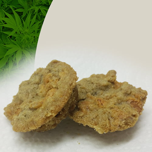 Butterscotch Oatmeal Cannabis Cookies